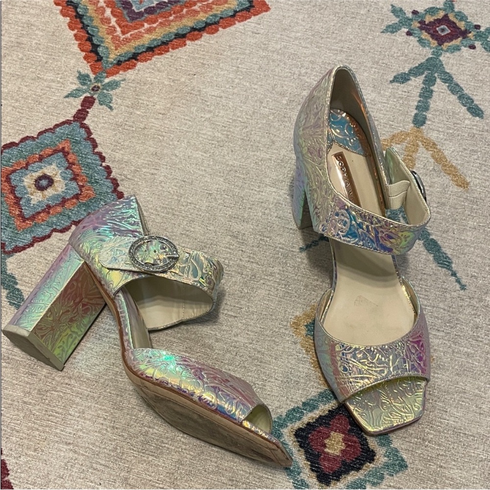 Sophia Webster Iridescent Block heel sandals